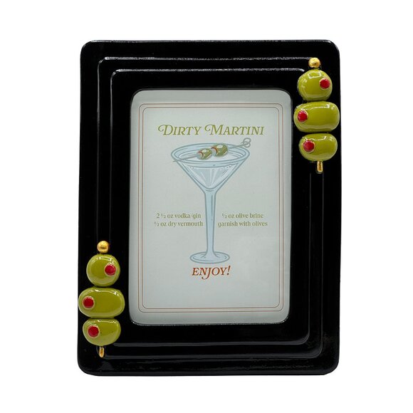 OneDesign Home Other - 5X7 Dirty Martini Resin Picture Frame